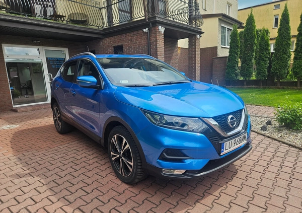 Nissan Qashqai cena 88500 przebieg: 55528, rok produkcji 2021 z Lublin małe 326